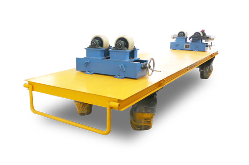 大連40噸蓄電池電動(dòng)平車驗(yàn)貨成功