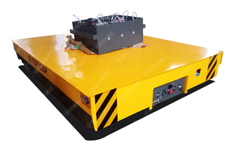 山西運城BXC-15噸蓄電池電動平車順利交接